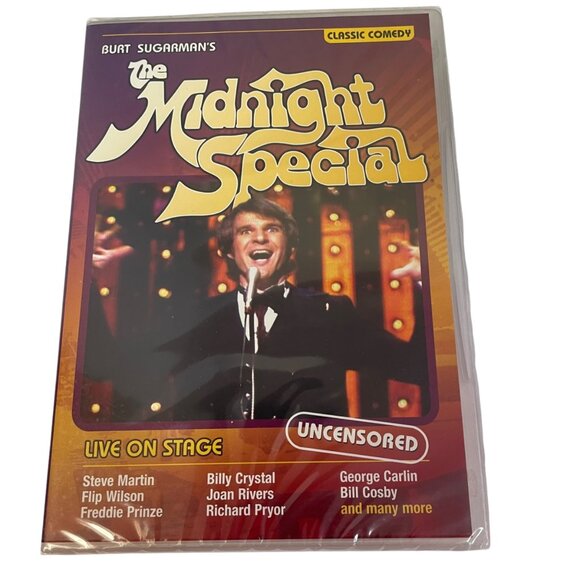 The Midnight Special: Legendary Performances DVD Featuring Classic Comedy Legend - Picture 1 of 8